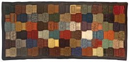 DIY Hooked and Appliquéd Wool Sampler