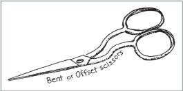 Bent or Offset Scissors