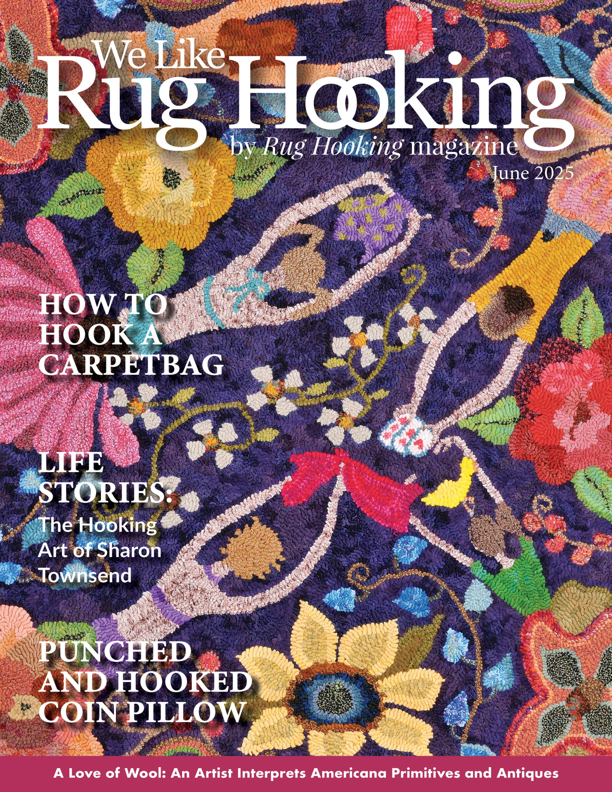 We Like Rug Hooking Gold Club