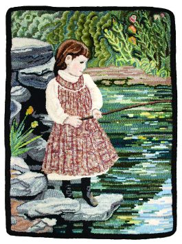 Hooking Reflections: How Can You Add Shimmer and Shine to a Hooked Piece?