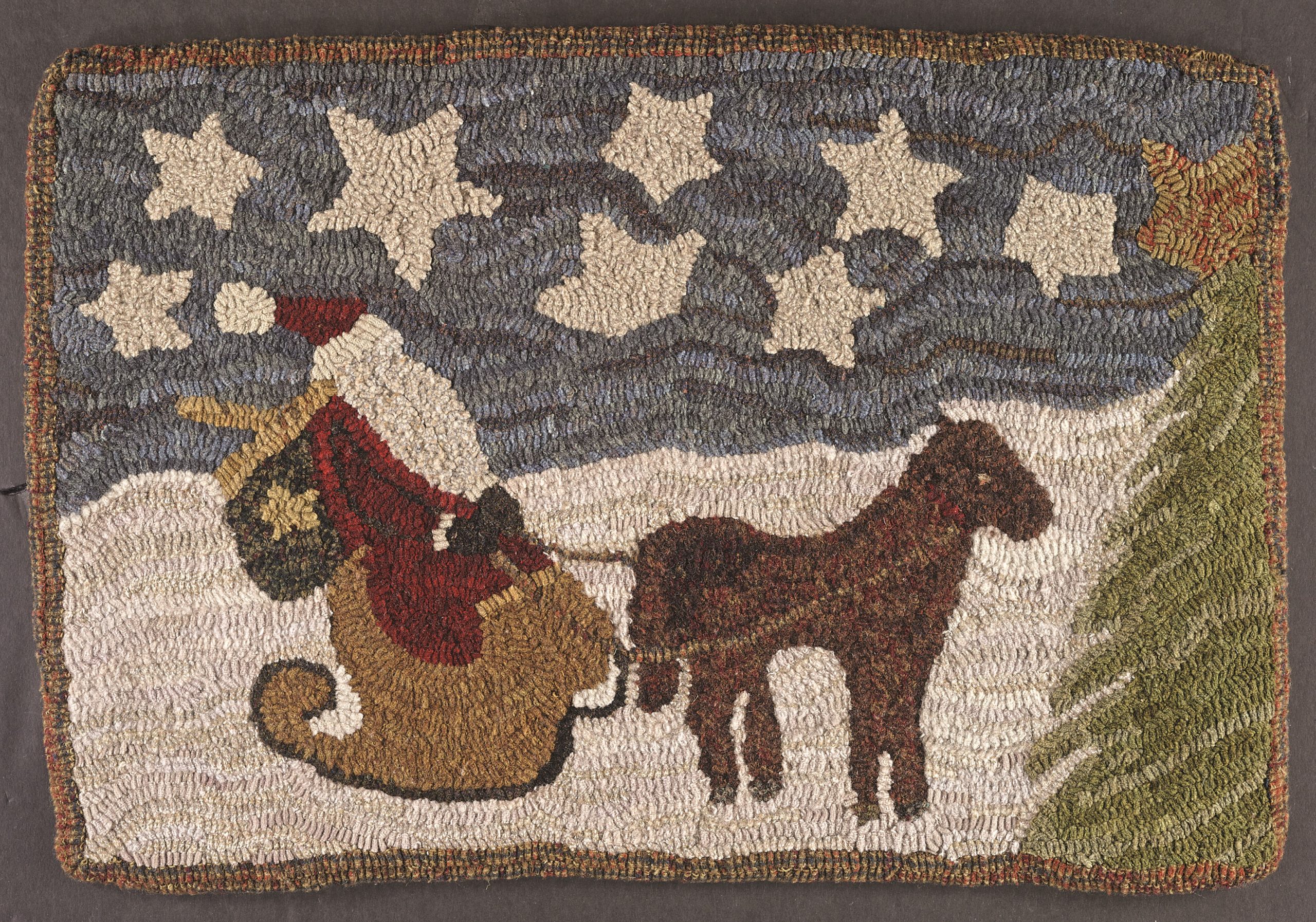 Here Comes Santa rug